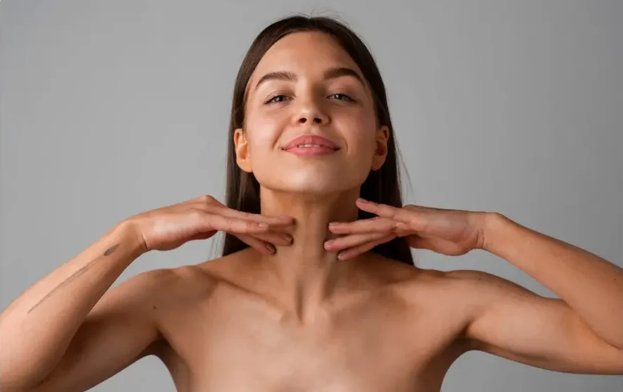 RF procedures improve facial contours.